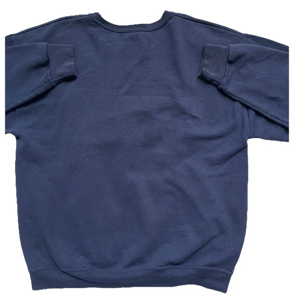 Vintage 90s Penn State The Victory Nittany Lions Sweatshirt Vtg Blue Large L - Picture 3 of 8